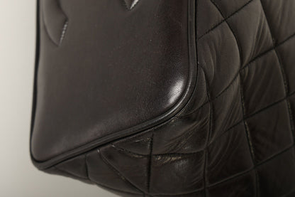 Chanel 1991 Lambskin Turnlock Tote