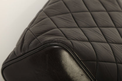 Chanel 1991 Lambskin Turnlock Tote