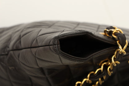 Chanel 1991 Lambskin Turnlock Tote