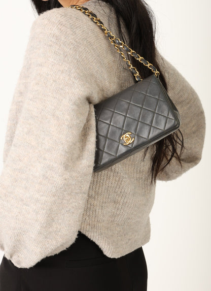 Chanel 1989 Lambskin Mini Full Flap