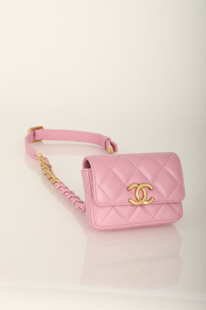 Chanel 22S Lambskin Mini Belt Bag