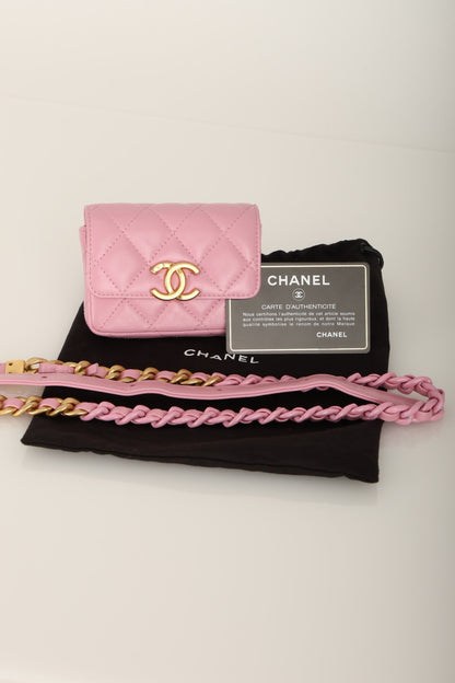 Chanel 22S Lambskin Mini Belt Bag