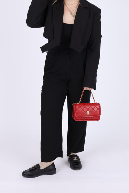 Chanel 2020 Calfskin Rectangular Flap Bag