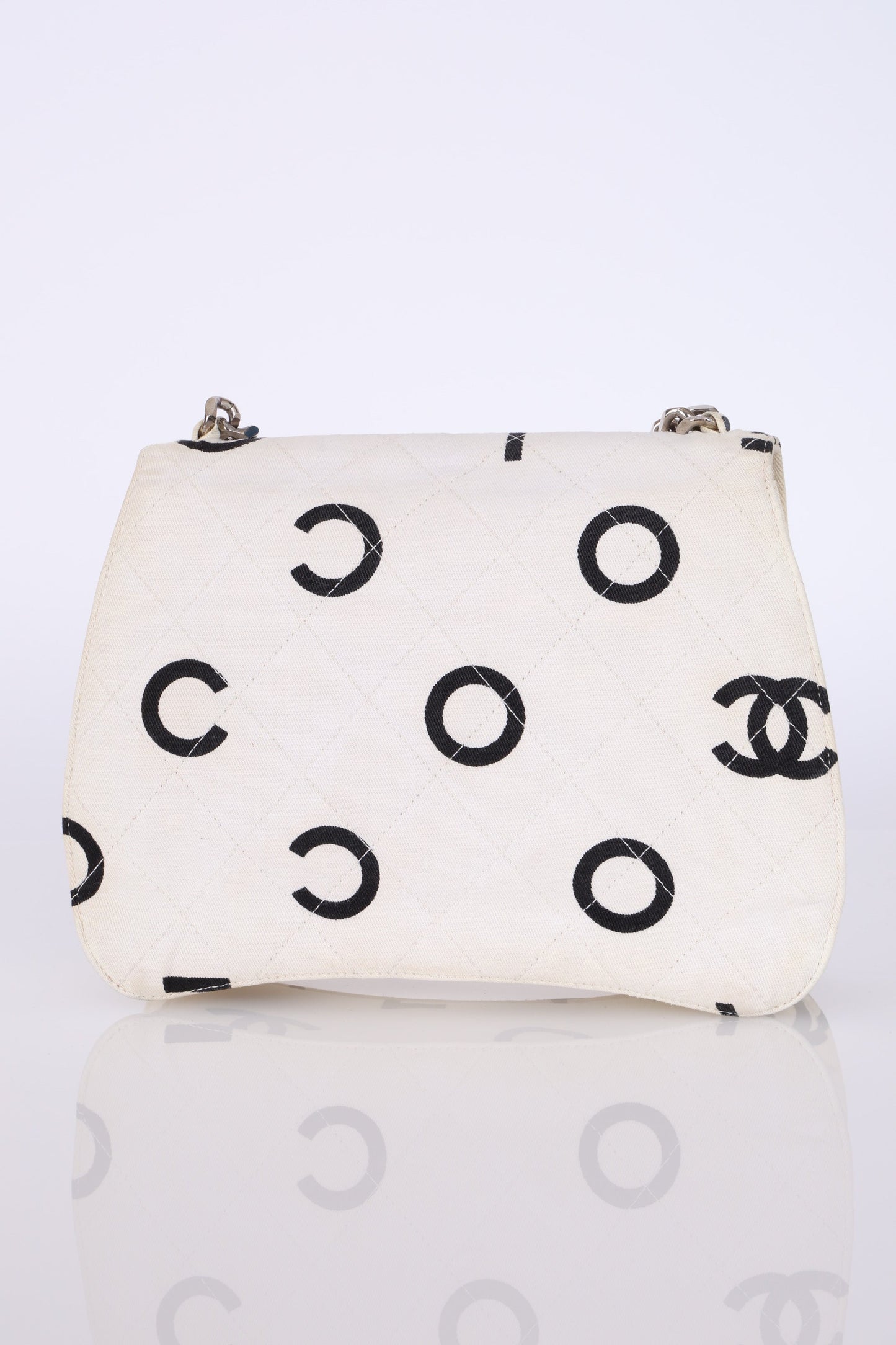 Chanel 1996 Canvas Coco Chain Top Handle