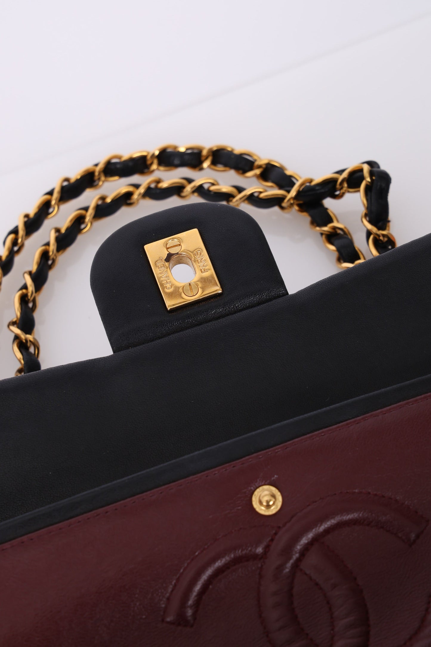 Chanel 1996 Lambskin Medium Double Flap