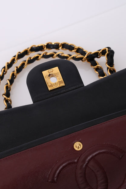 Chanel 1996 Lambskin Medium Double Flap