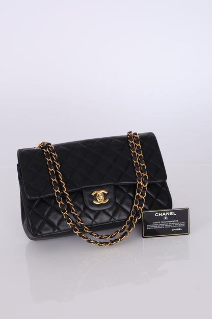 Chanel 1996 Lambskin Medium Double Flap