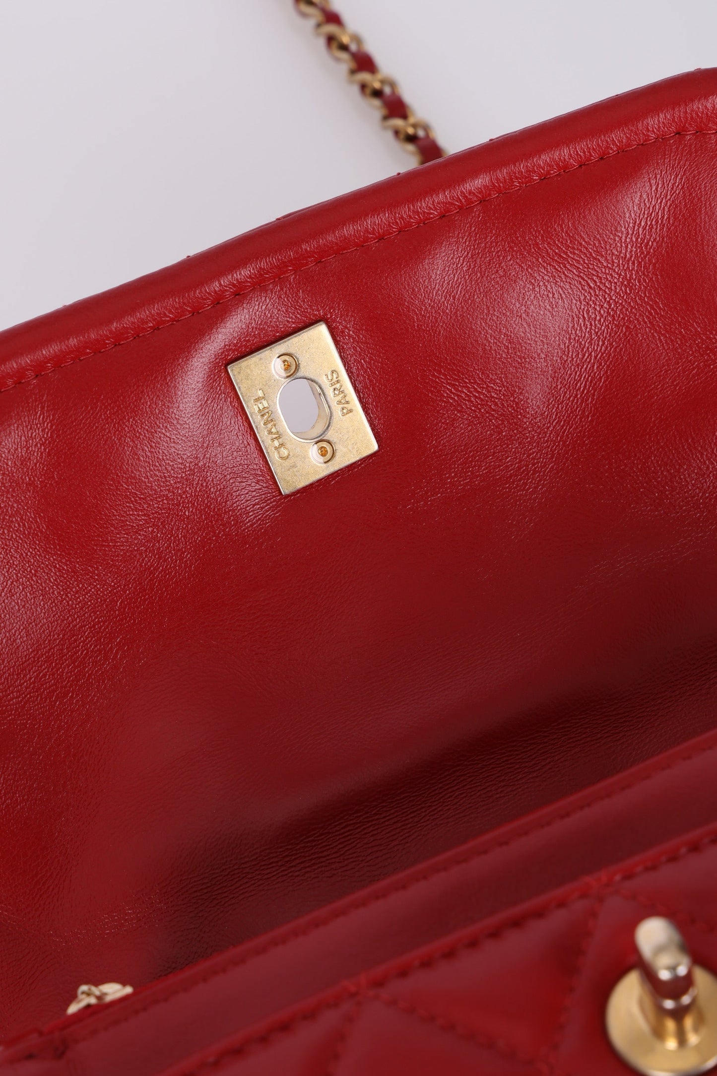Chanel 2020 Calfskin Rectangular Flap Bag