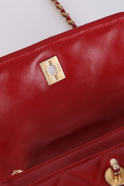 Chanel 2020 Calfskin Rectangular Flap Bag