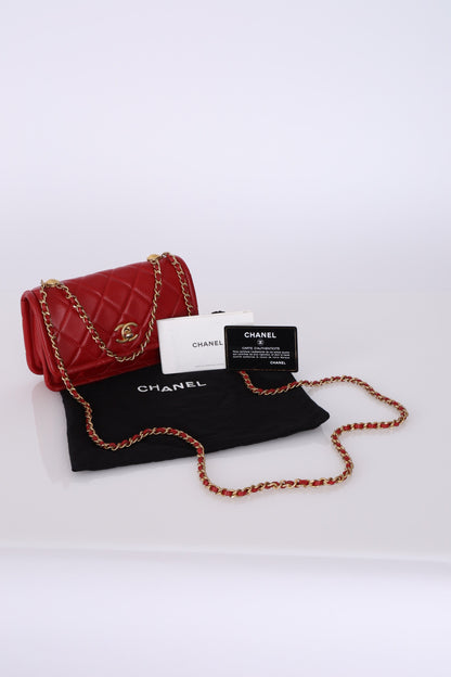 Chanel 2020 Calfskin Rectangular Flap Bag