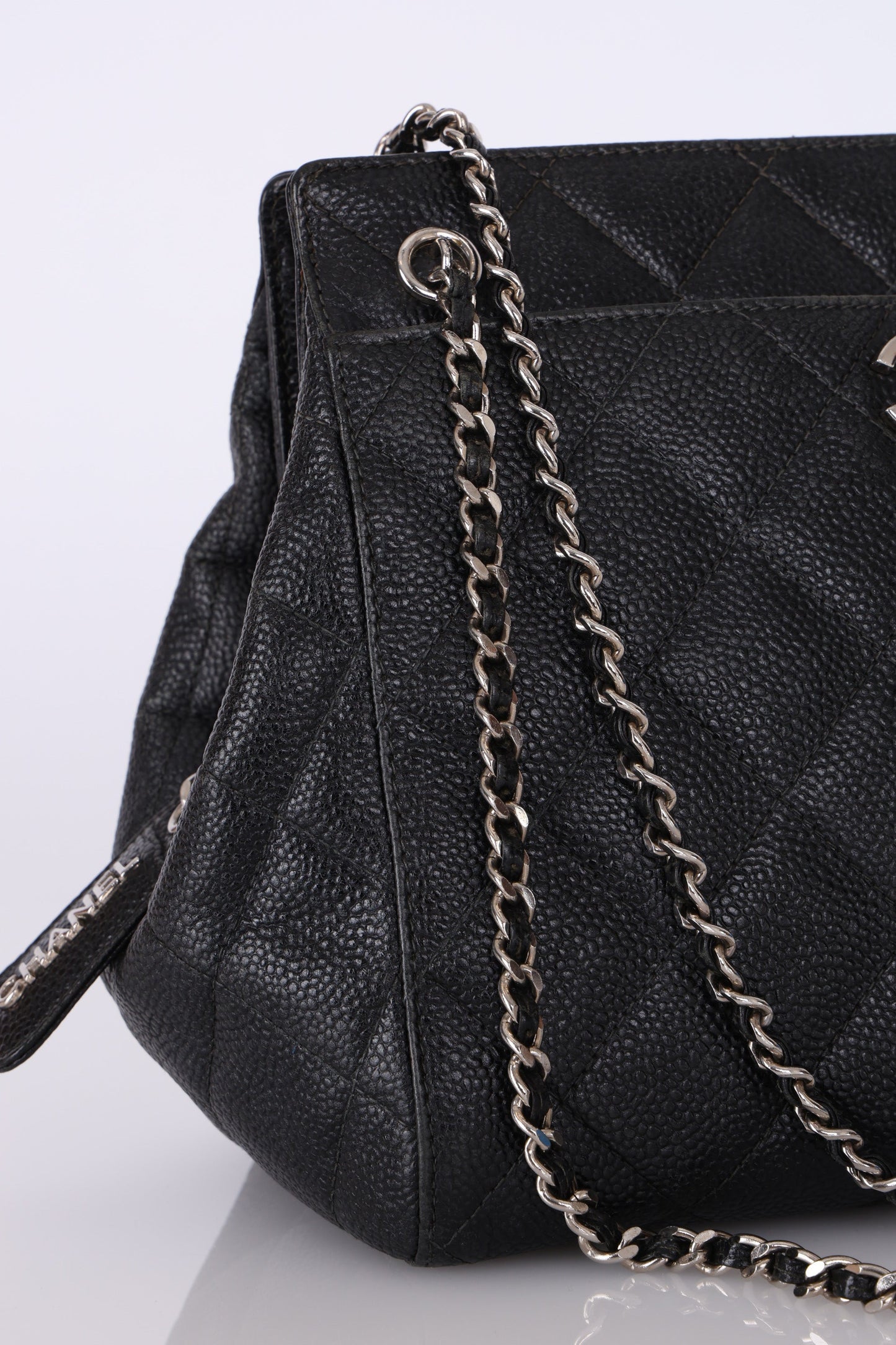 Chanel 1996 Caviar Chain Mini Tote