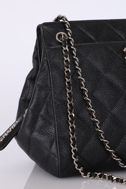Chanel 1996 Caviar Chain Mini Tote