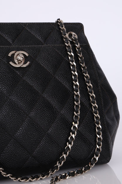 Chanel 1996 Caviar Chain Mini Tote