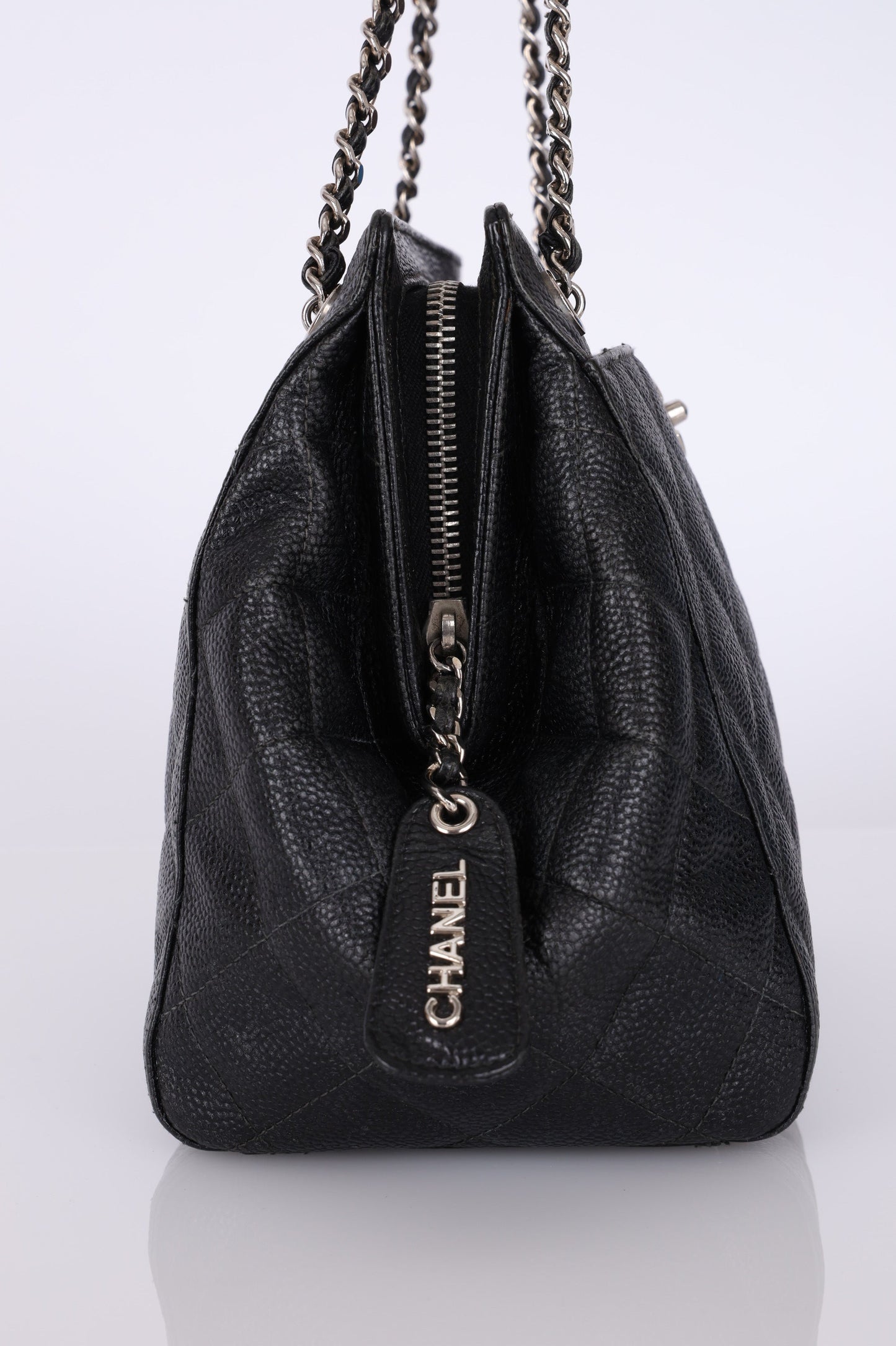 Chanel 1996 Caviar Chain Mini Tote