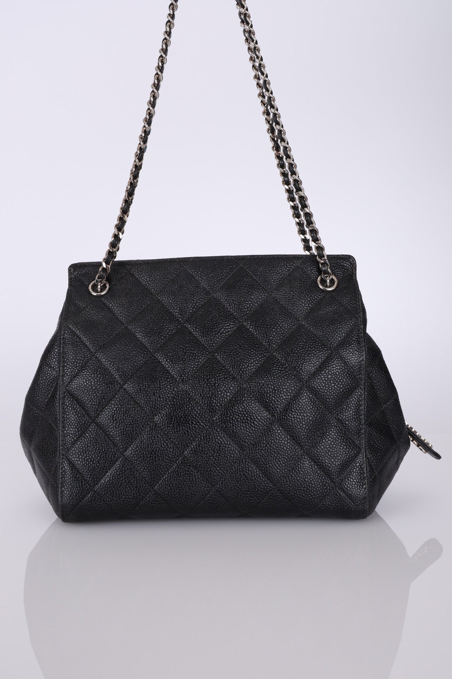 Chanel 1996 Caviar Chain Mini Tote