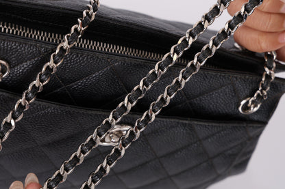Chanel 1996 Caviar Chain Mini Tote