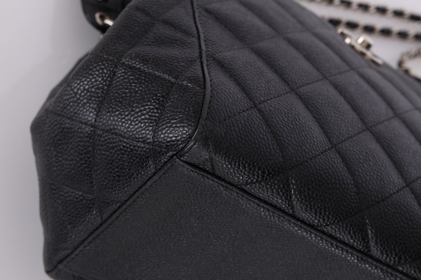 Chanel 1996 Caviar Chain Mini Tote