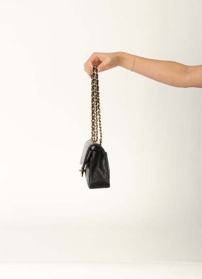 Chanel 1991 Lambskin Small Double Flap