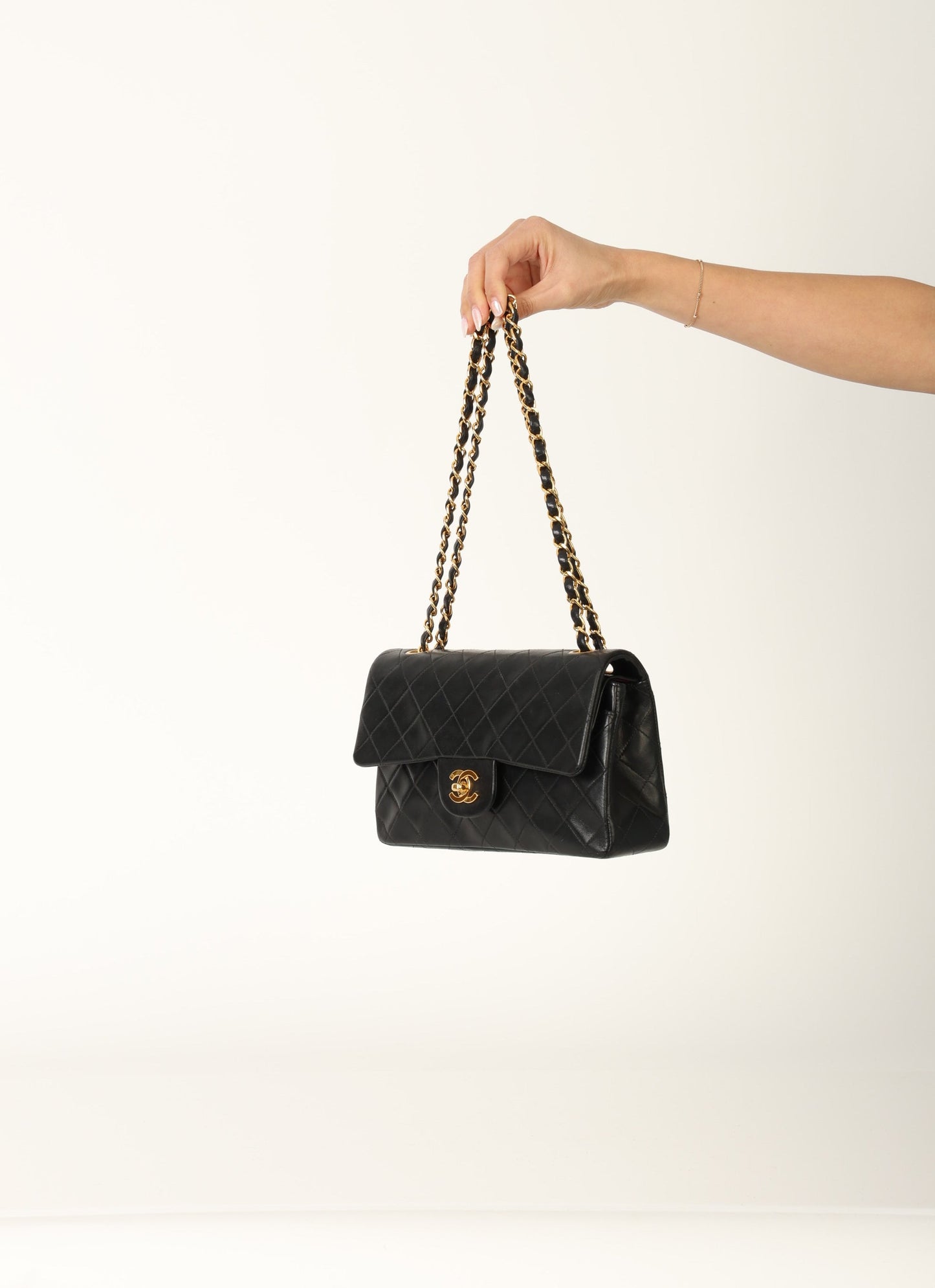 Chanel 1991 Lambskin Small Double Flap