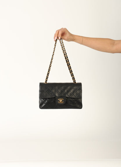 Chanel 1991 Lambskin Small Double Flap