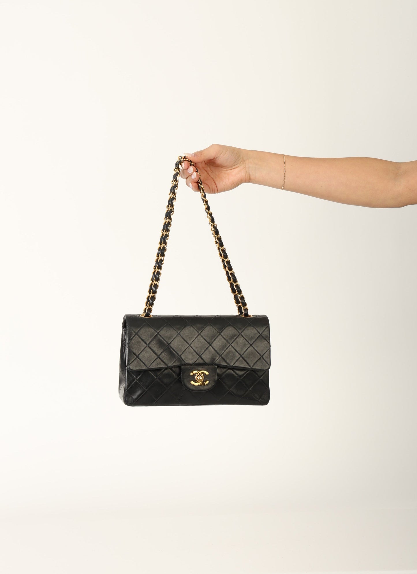 Chanel 1991 Lambskin Small Double Flap