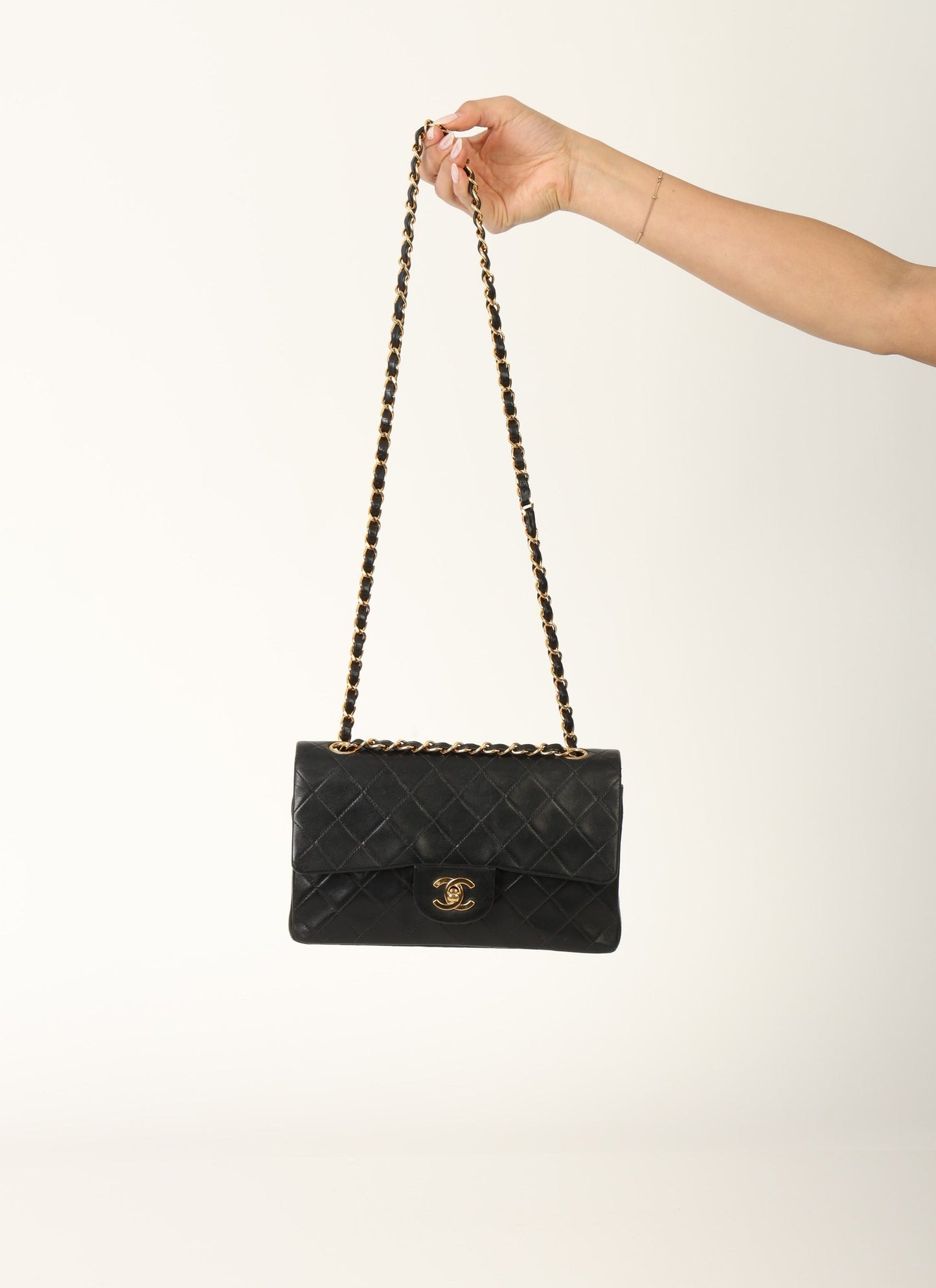 Chanel 1991 Lambskin Small Double Flap