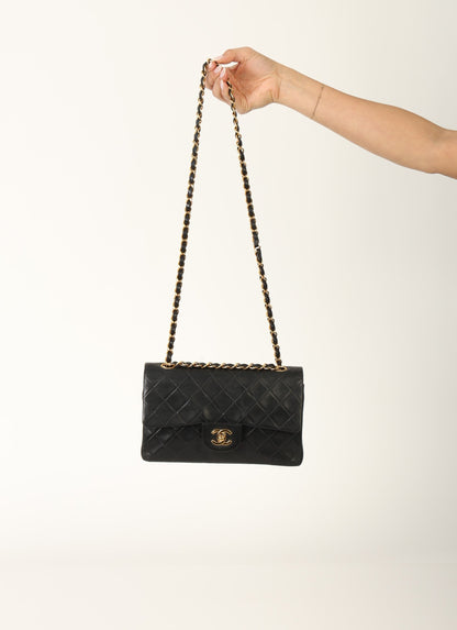 Chanel 1991 Lambskin Small Double Flap