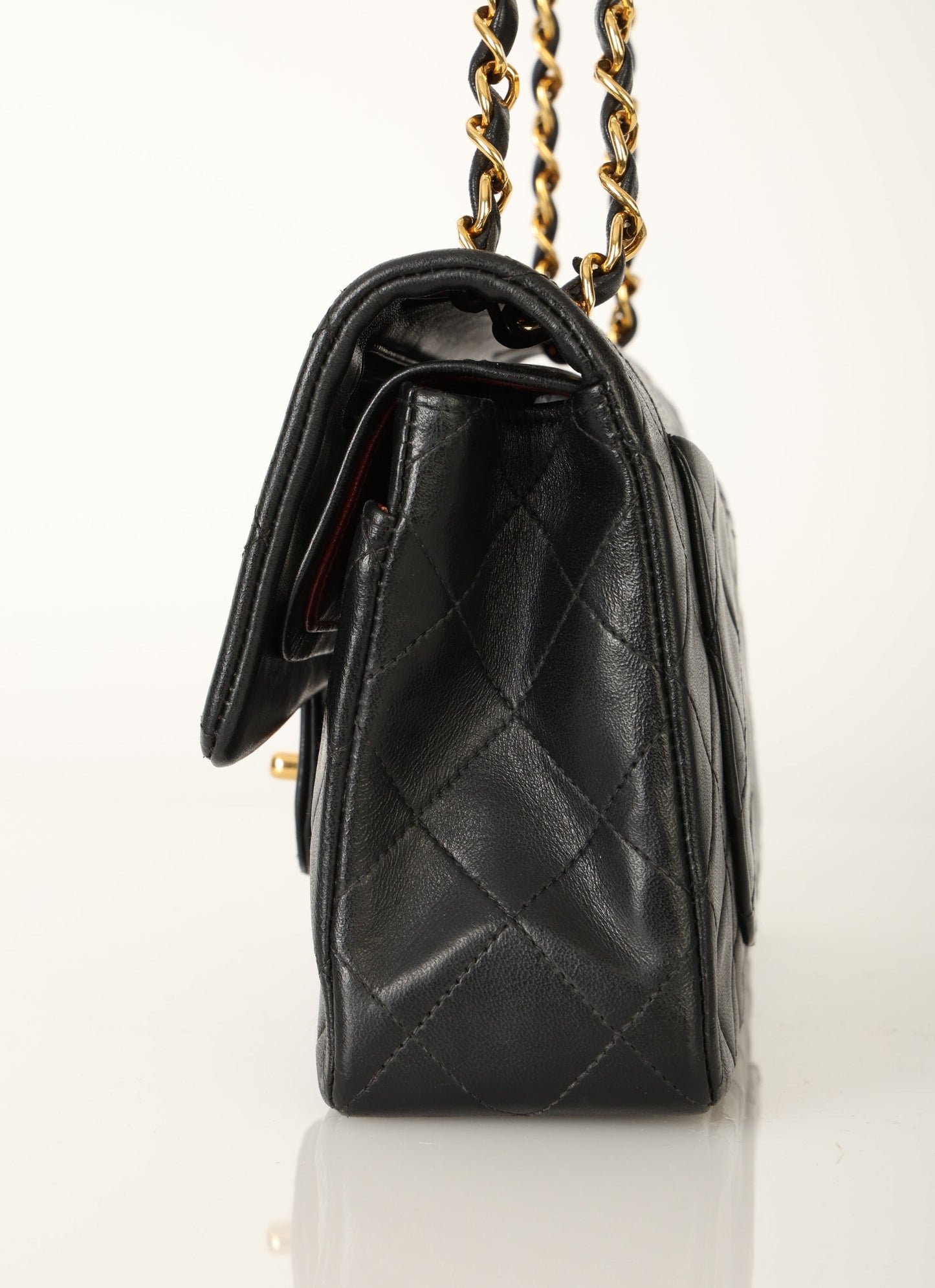 Chanel 1991 Lambskin Small Double Flap