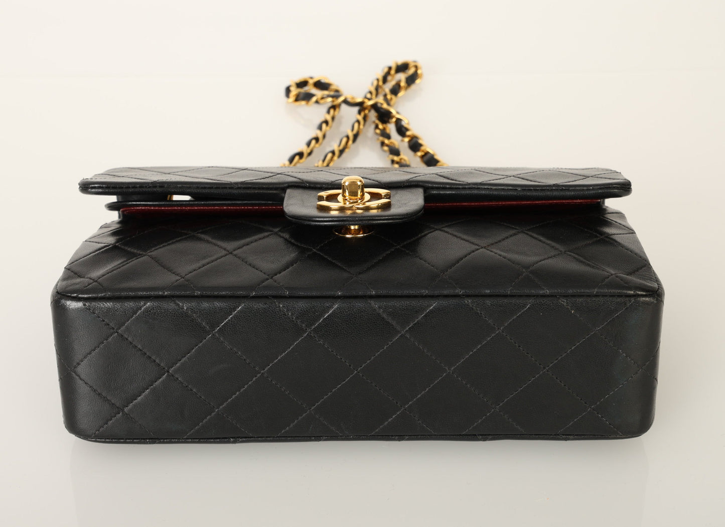 Chanel 1991 Lambskin Small Double Flap