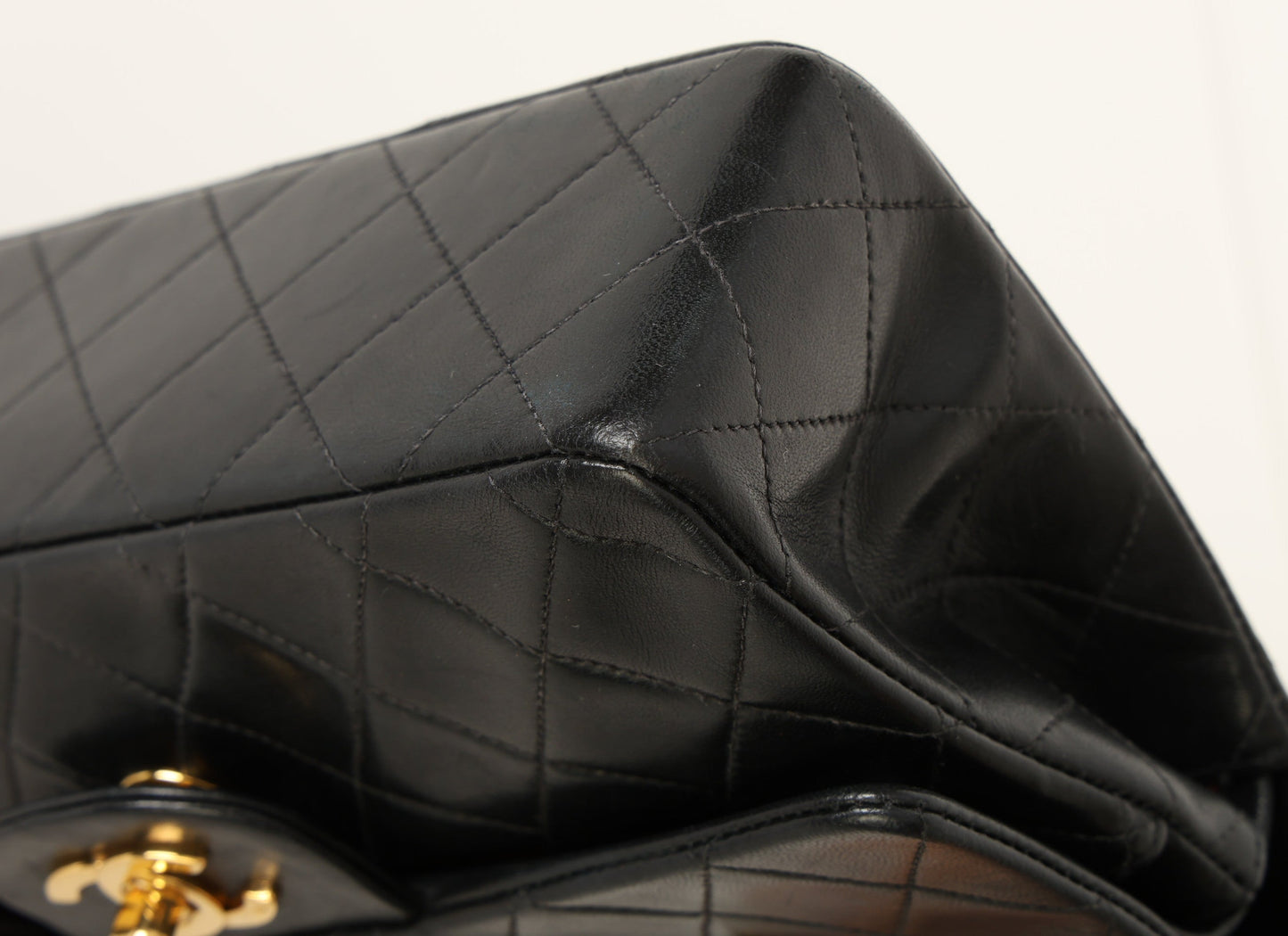 Chanel 1991 Lambskin Small Double Flap