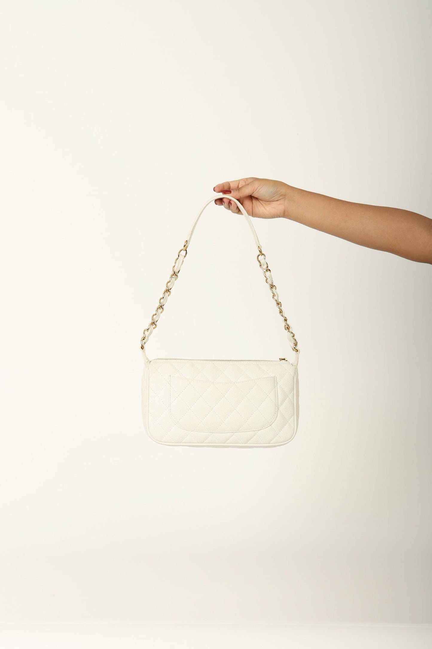 Chanel 2004 Caviar Timeless Pochette
