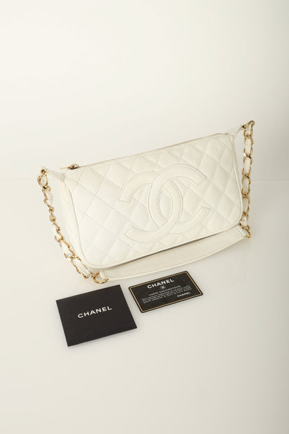 Chanel 2004 Caviar Timeless Pochette
