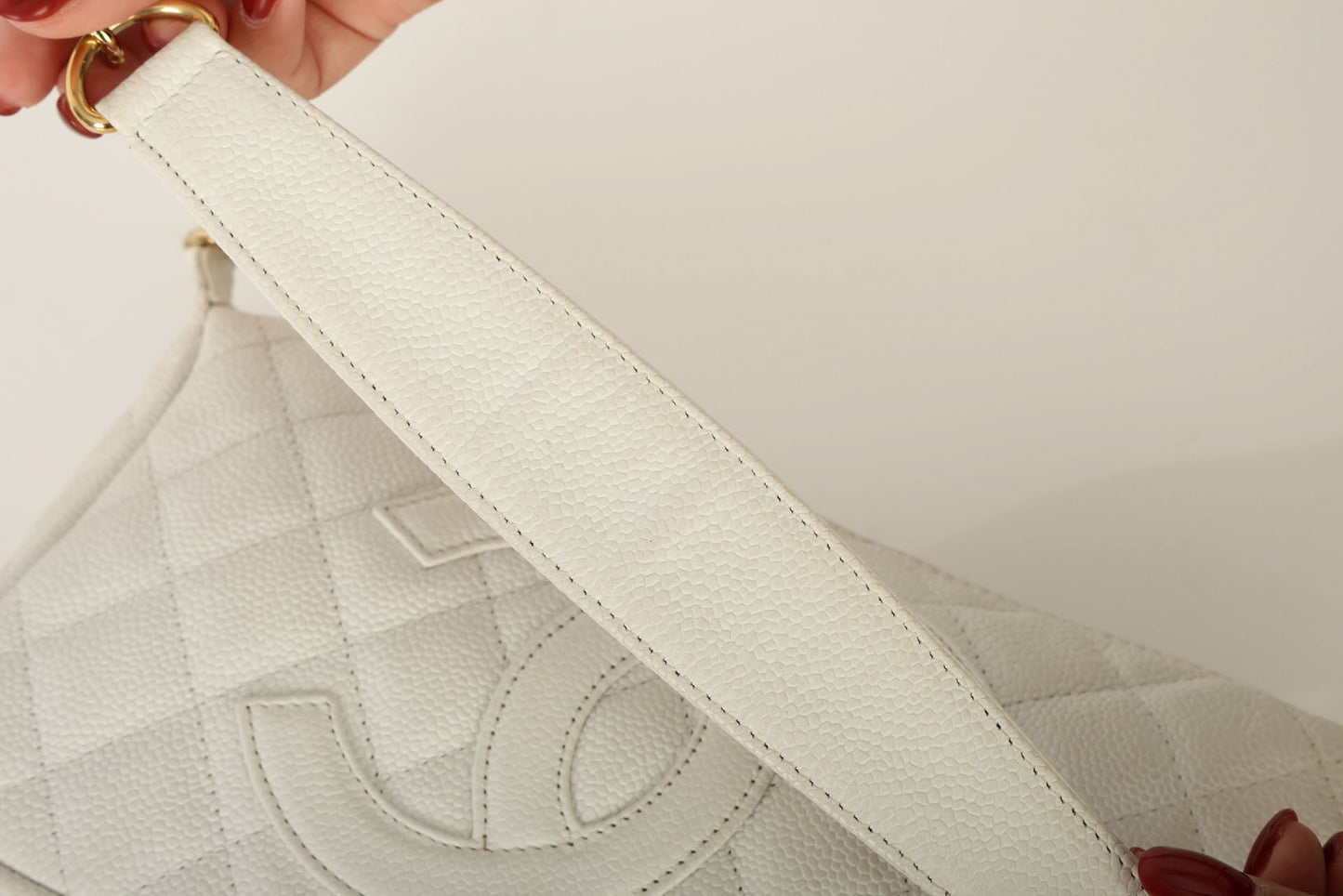 Chanel 2004 Caviar Timeless Pochette