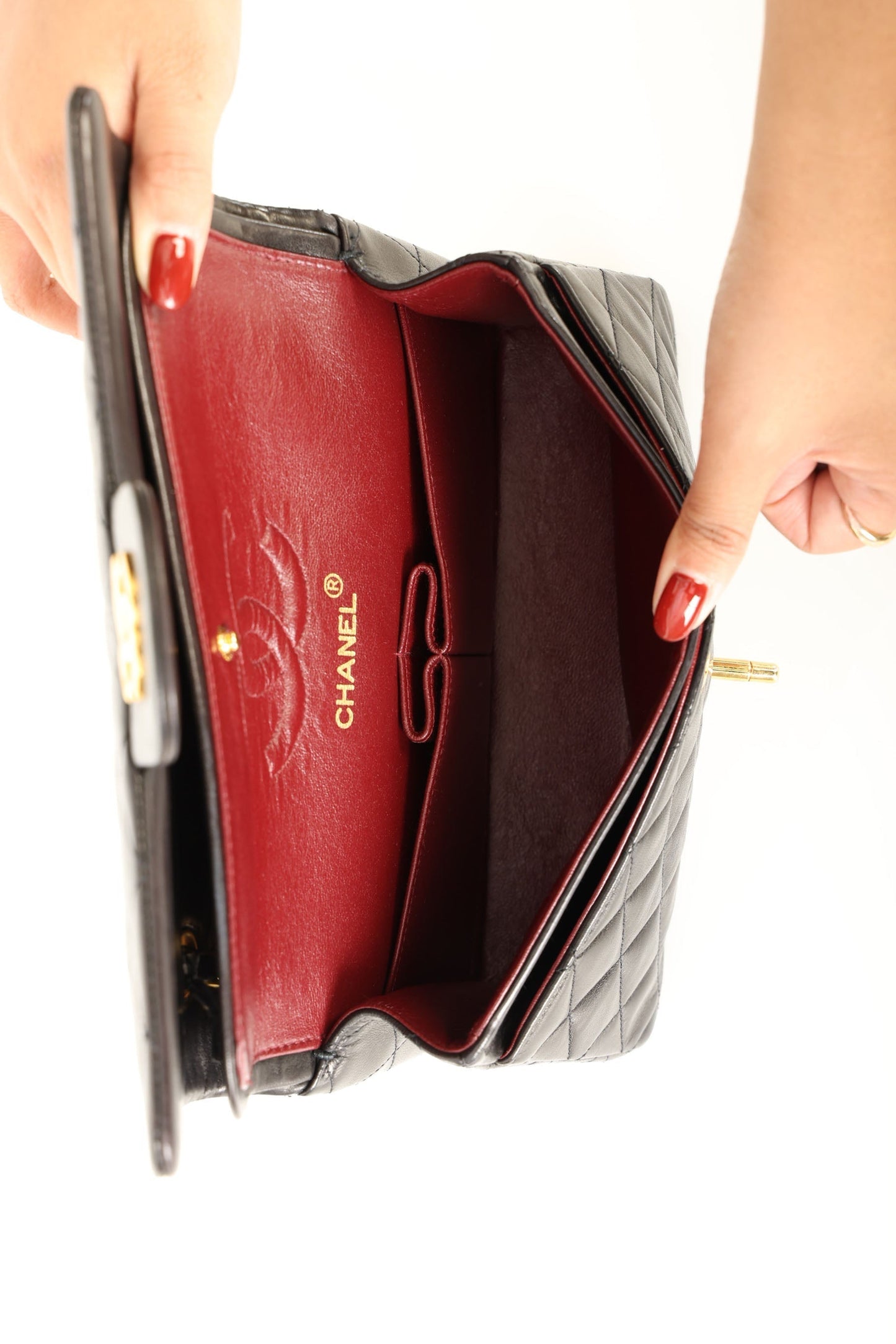 Chanel 1994 Lambskin Small Double Flap