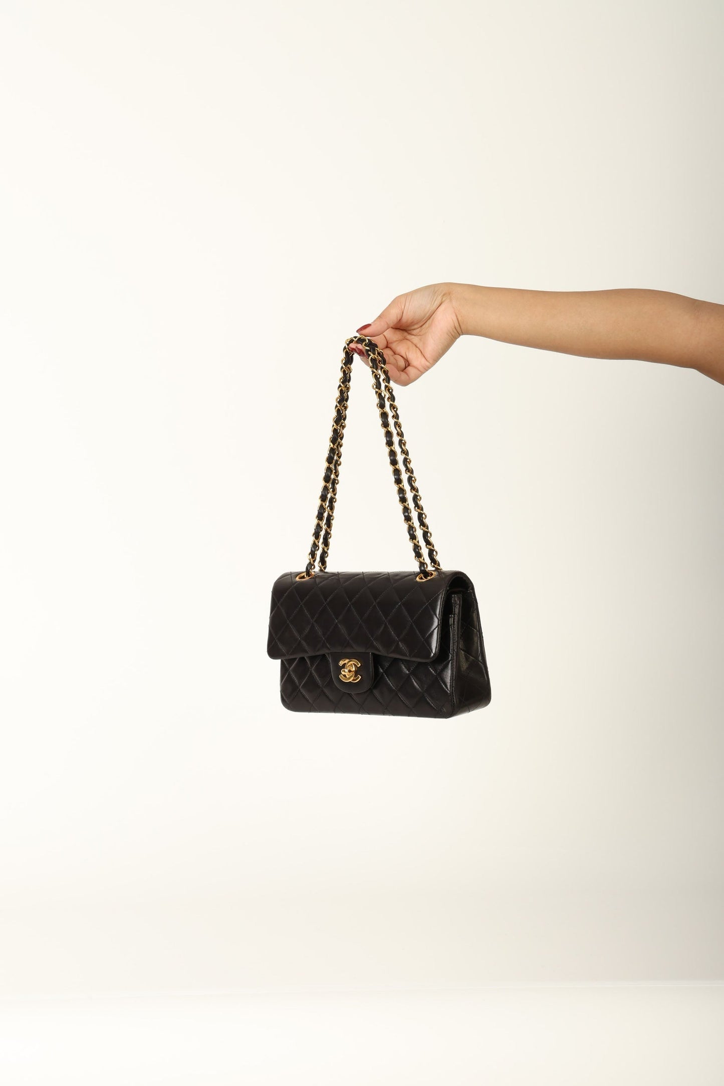 Chanel 1994 Lambskin Small Double Flap