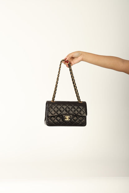 Chanel 1994 Lambskin Small Double Flap