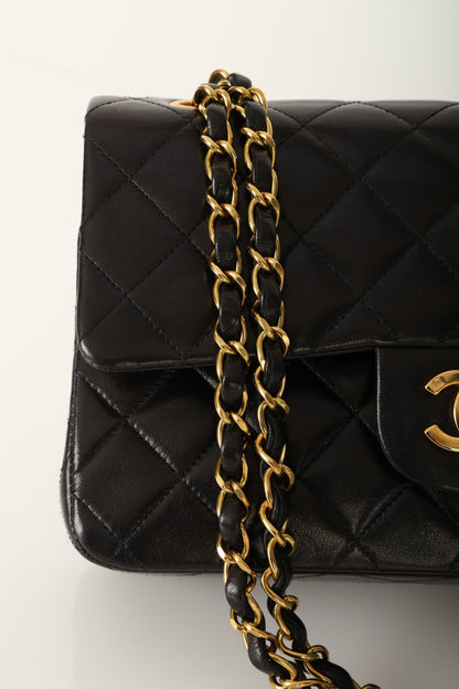 Chanel 1994 Lambskin Small Double Flap
