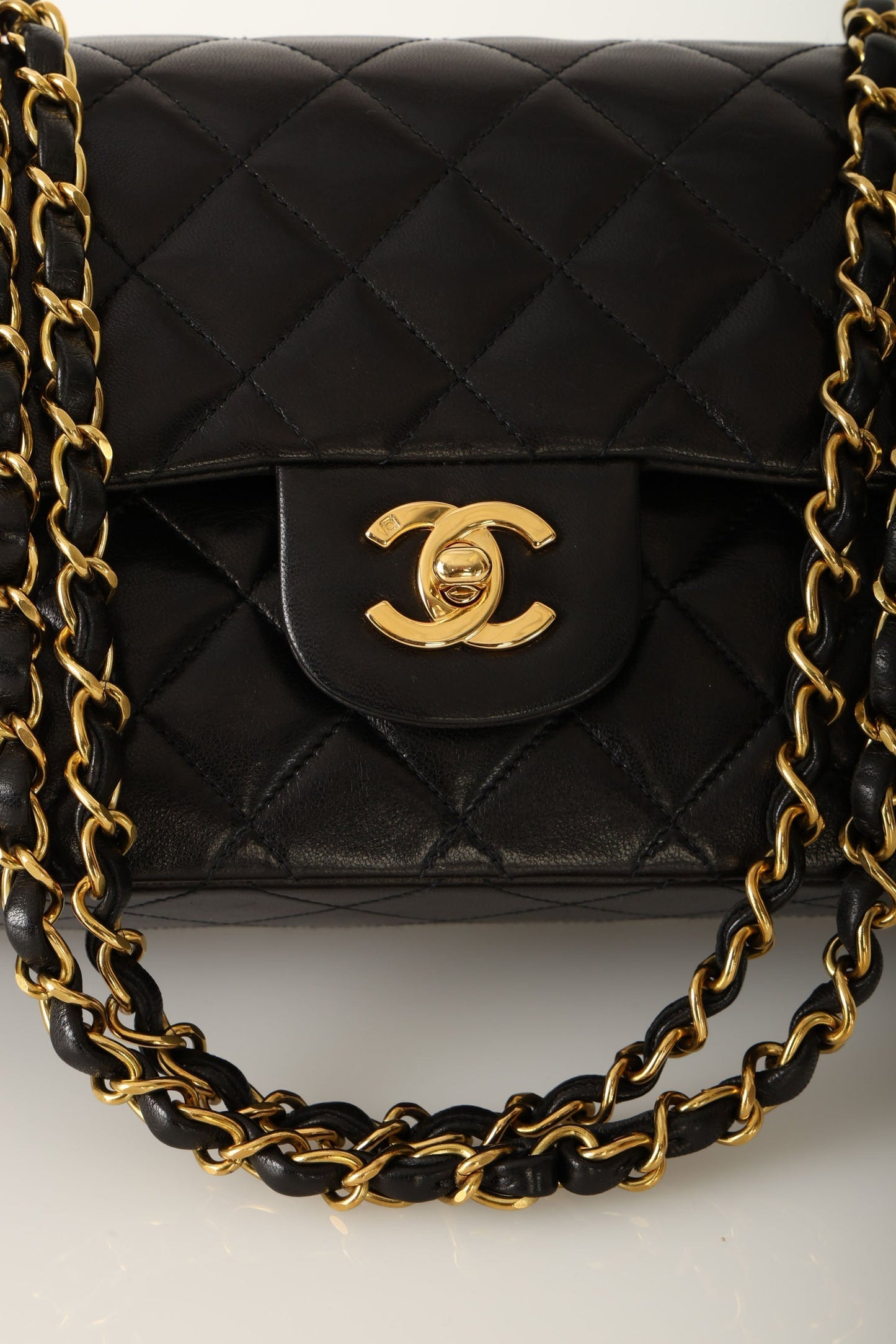 Chanel 1994 Lambskin Small Double Flap