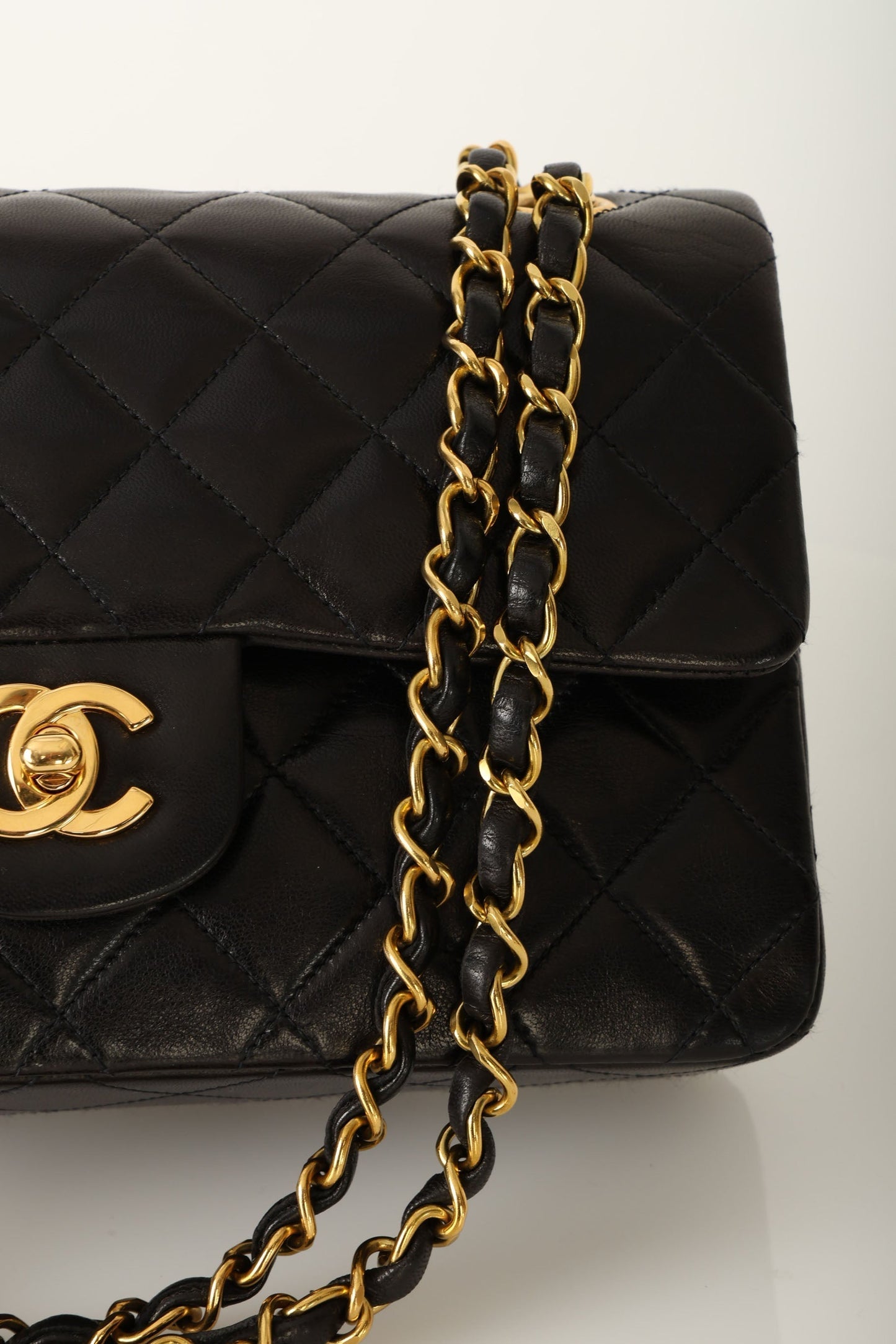 Chanel 1994 Lambskin Small Double Flap