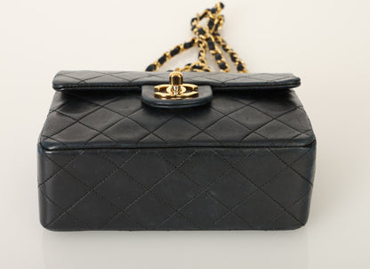 Chanel 1989 Lambskin Mini Square Flap
