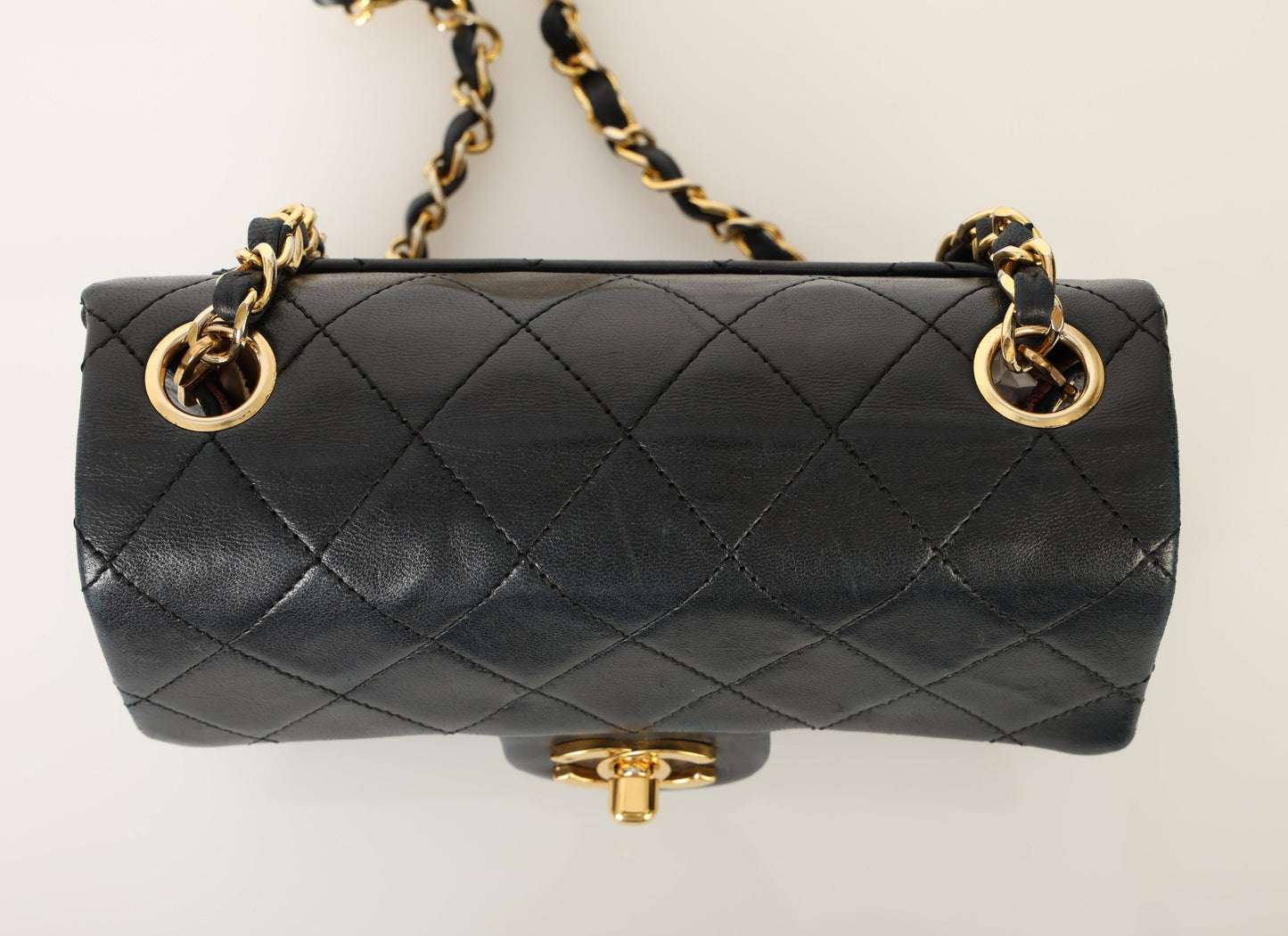 Chanel 1989 Lambskin Mini Square Flap