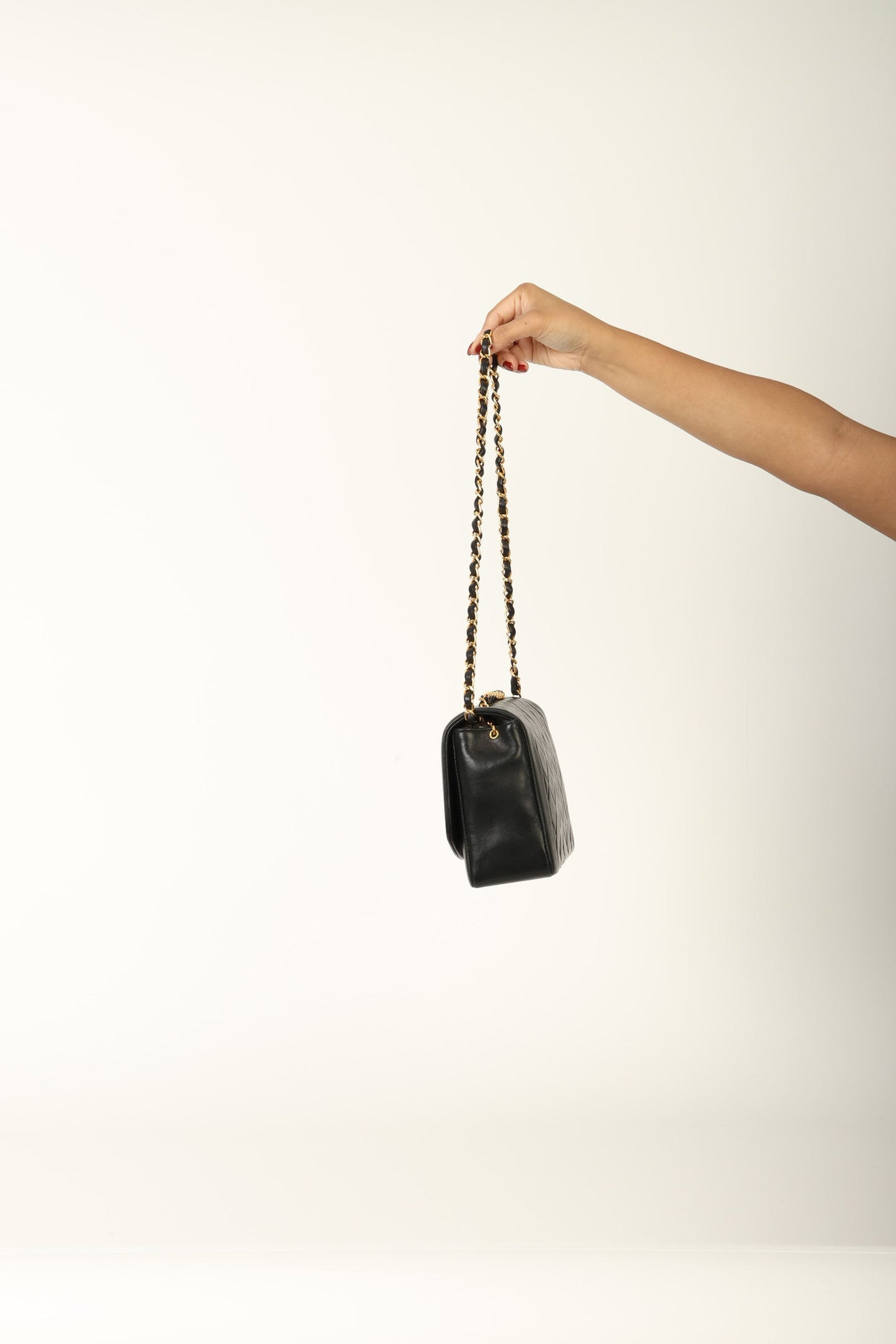 Chanel 1991 Lambskin Medium Diana