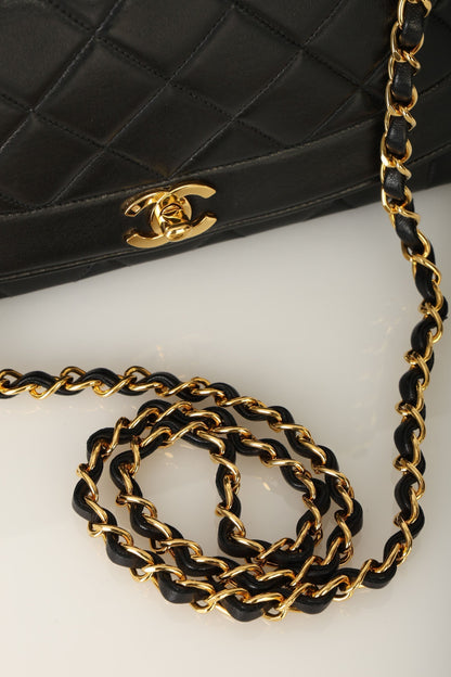 Chanel 1991 Lambskin Medium Diana