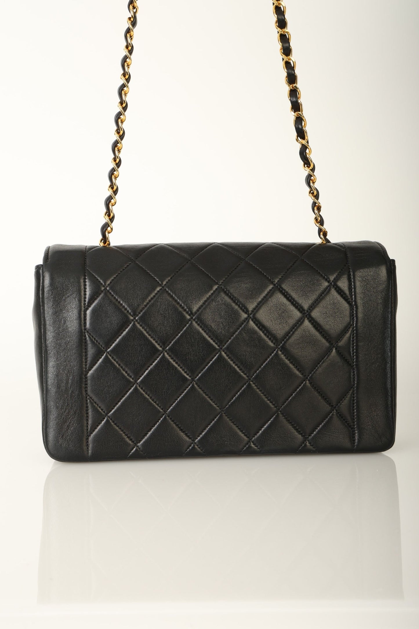Chanel 1991 Lambskin Medium Diana