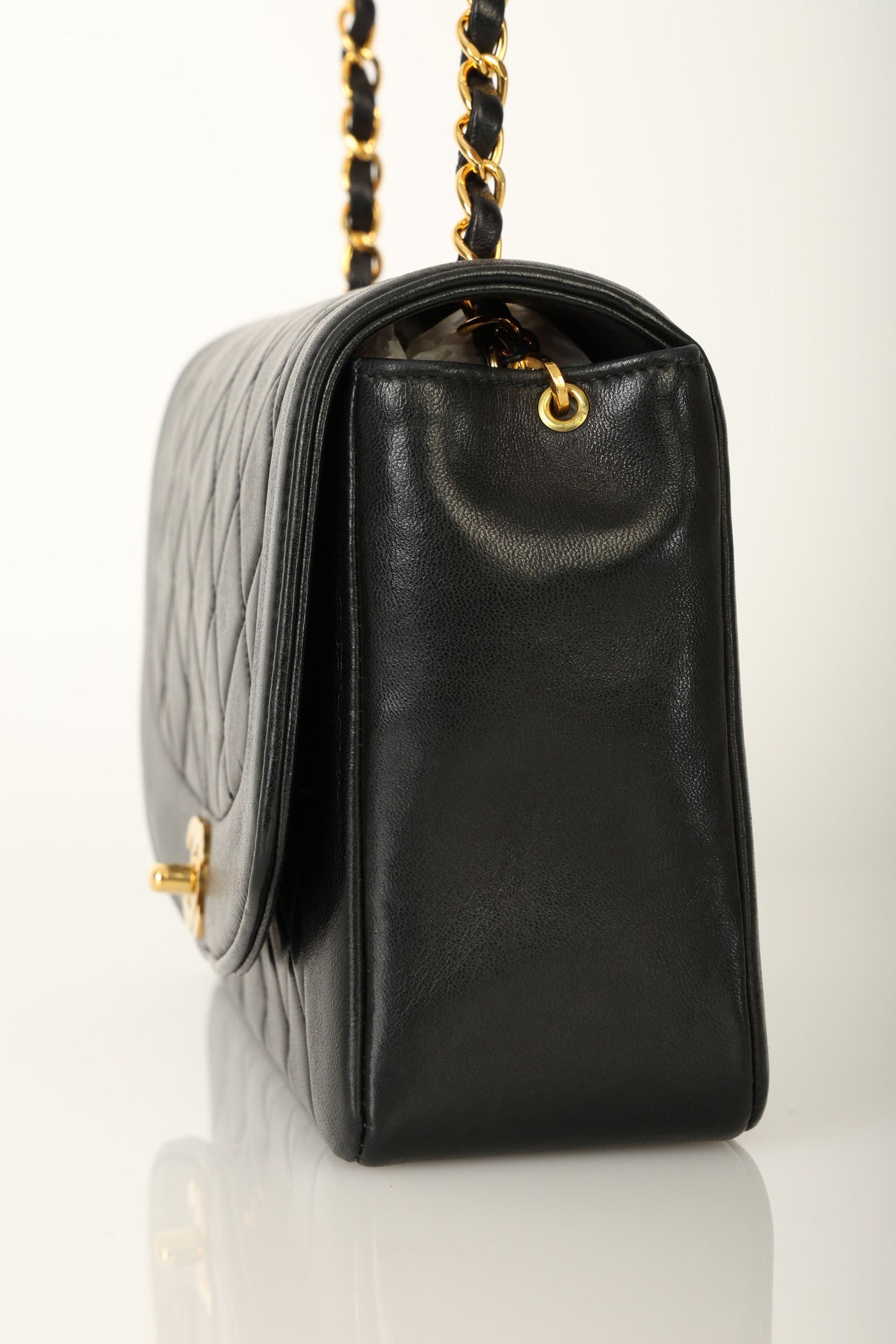 Chanel 1991 Lambskin Medium Diana