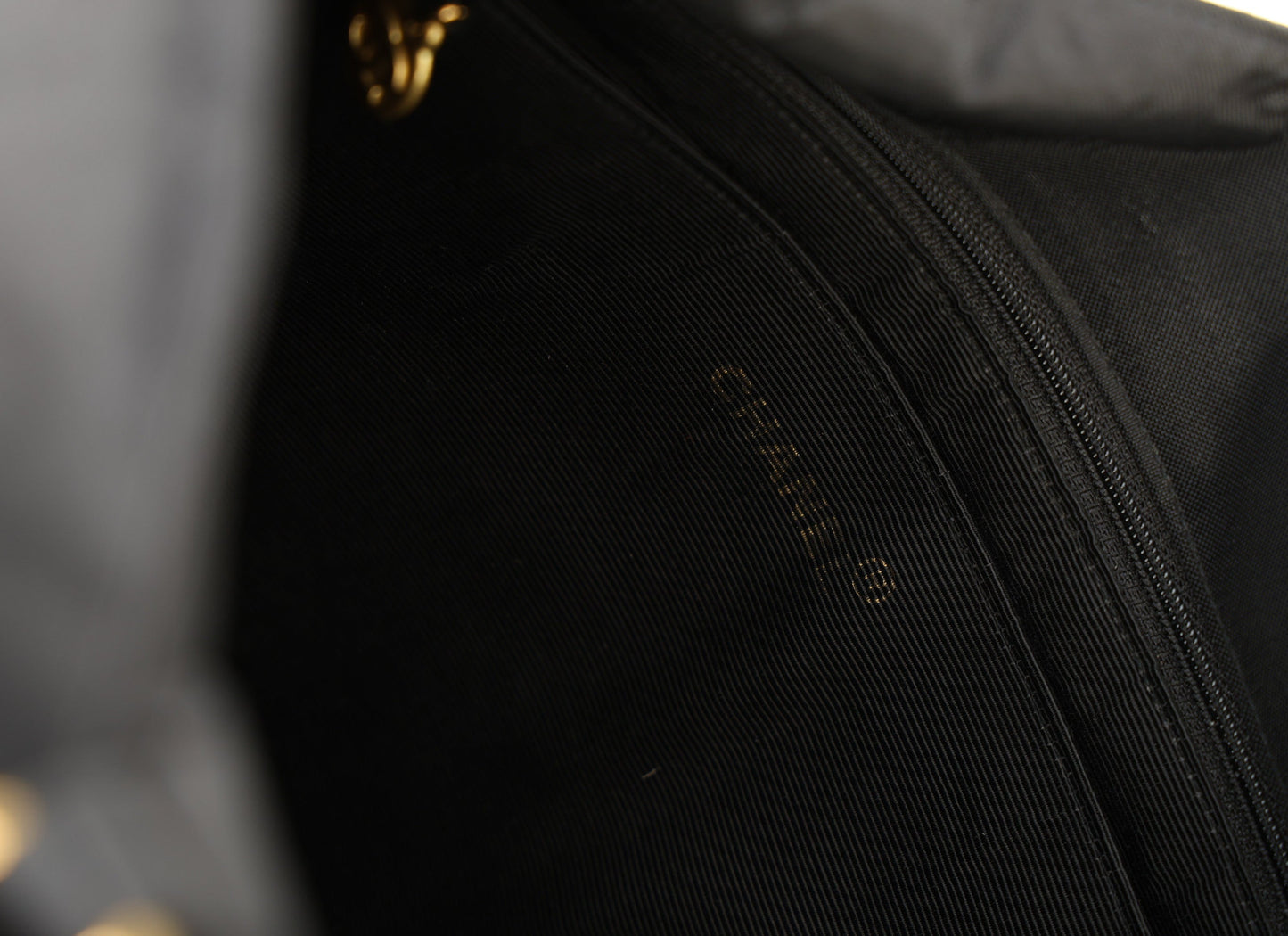 Chanel 1991 Nylon Chunky Chain Tote