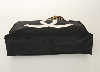 Chanel 1991 Nylon Chunky Chain Tote