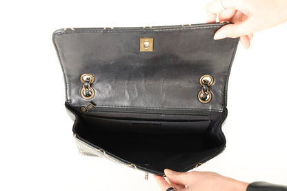 Chanel 2000 Calfskin Wildstitch Flap Bag
