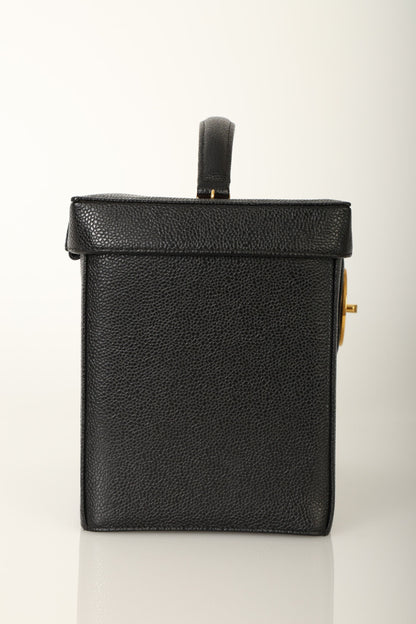 Chanel 1994 Caviar Double Sided Turnlock Vanity