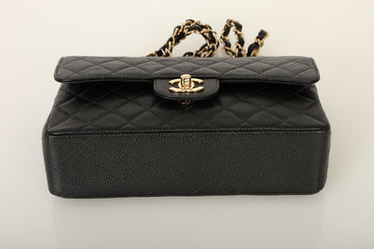 Chanel 2002 Caviar Small Double Flap